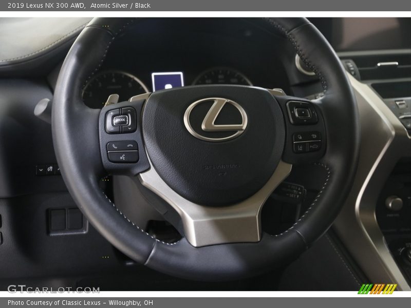 Atomic Silver / Black 2019 Lexus NX 300 AWD