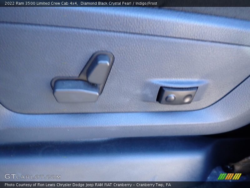 Diamond Black Crystal Pearl / Indigo/Frost 2022 Ram 3500 Limited Crew Cab 4x4