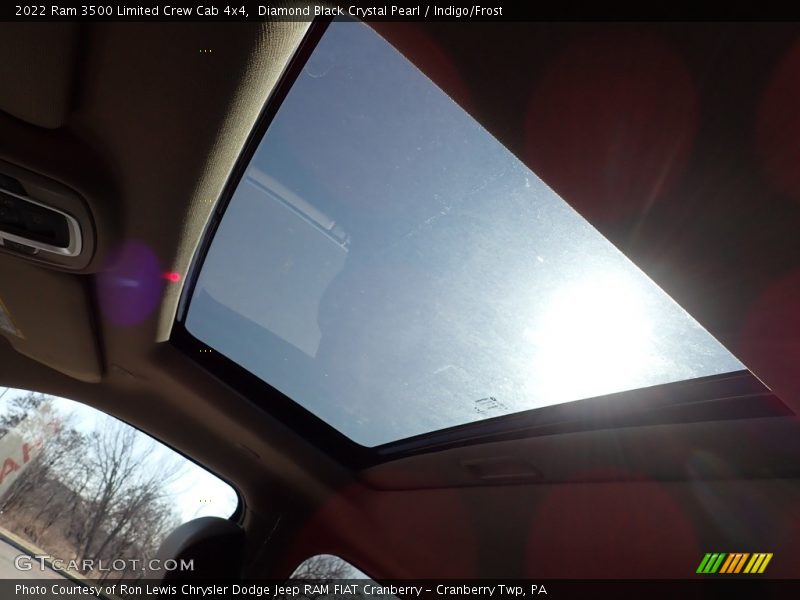Diamond Black Crystal Pearl / Indigo/Frost 2022 Ram 3500 Limited Crew Cab 4x4