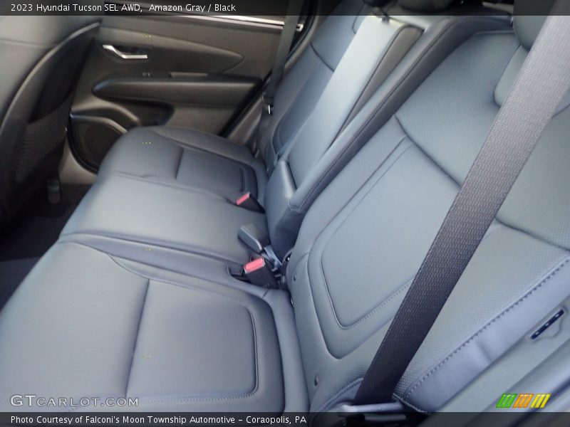 Amazon Gray / Black 2023 Hyundai Tucson SEL AWD