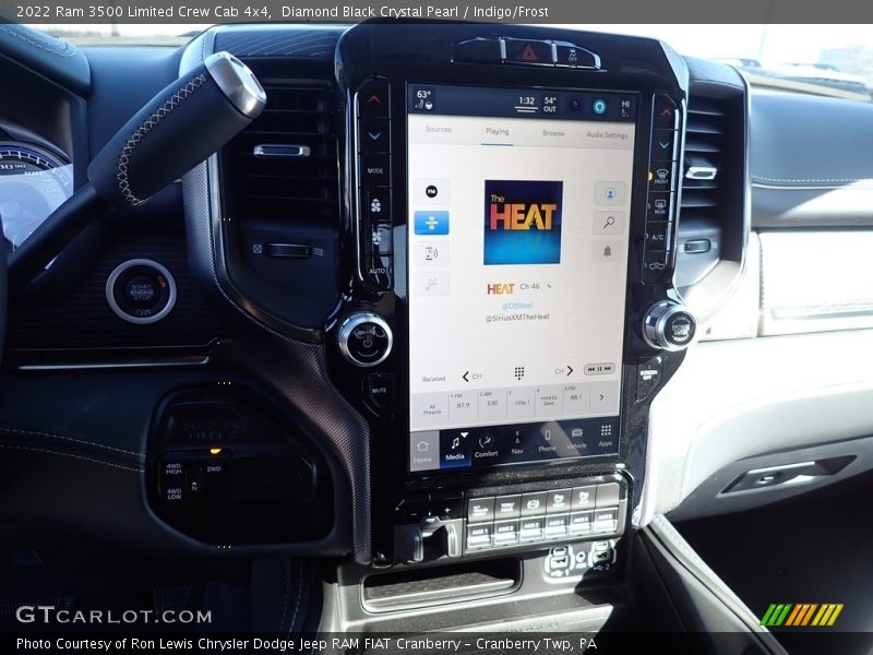 Diamond Black Crystal Pearl / Indigo/Frost 2022 Ram 3500 Limited Crew Cab 4x4