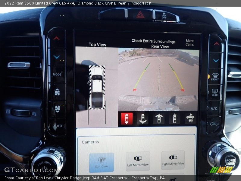 Diamond Black Crystal Pearl / Indigo/Frost 2022 Ram 3500 Limited Crew Cab 4x4