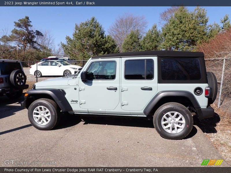 Earl / Black 2023 Jeep Wrangler Unlimited Sport 4x4