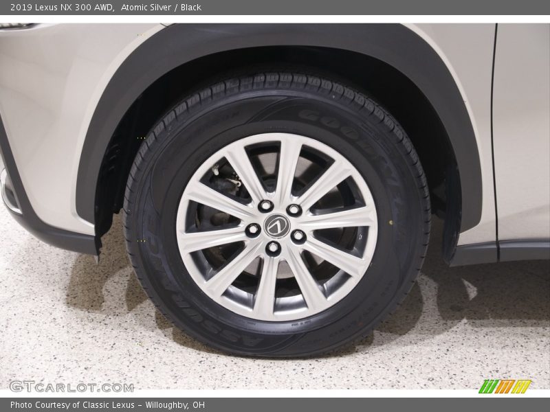 Atomic Silver / Black 2019 Lexus NX 300 AWD