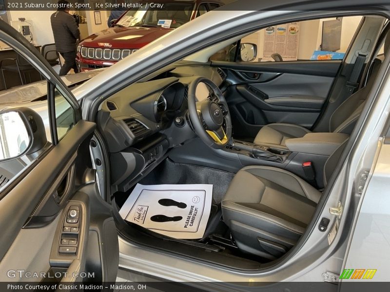 Ice Silver Metallic / Gray 2021 Subaru Crosstrek Sport