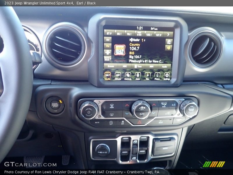 Earl / Black 2023 Jeep Wrangler Unlimited Sport 4x4