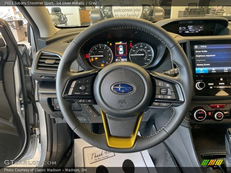 Ice Silver Metallic / Gray 2021 Subaru Crosstrek Sport