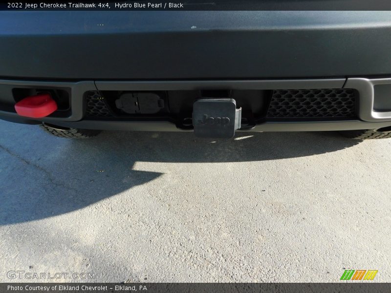 Hydro Blue Pearl / Black 2022 Jeep Cherokee Trailhawk 4x4