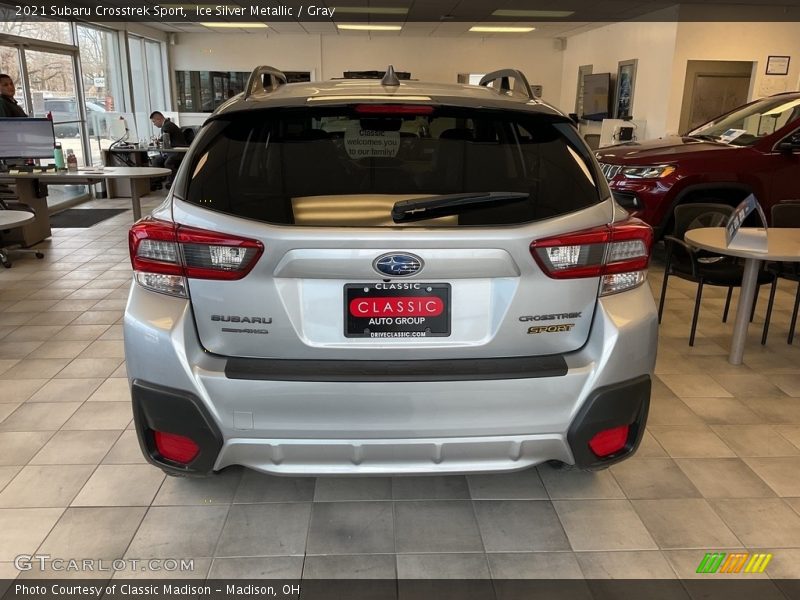 Ice Silver Metallic / Gray 2021 Subaru Crosstrek Sport