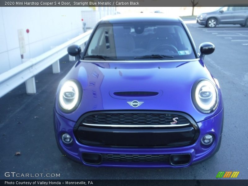 Starlight Blue Metallic / Carbon Black 2020 Mini Hardtop Cooper S 4 Door