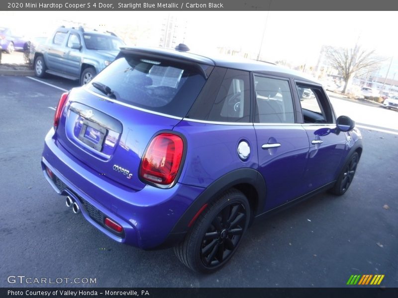 Starlight Blue Metallic / Carbon Black 2020 Mini Hardtop Cooper S 4 Door