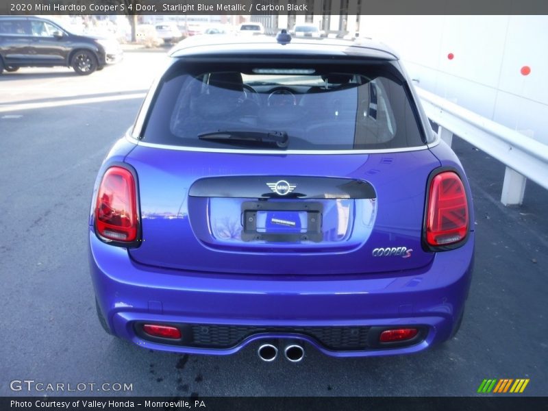 Starlight Blue Metallic / Carbon Black 2020 Mini Hardtop Cooper S 4 Door