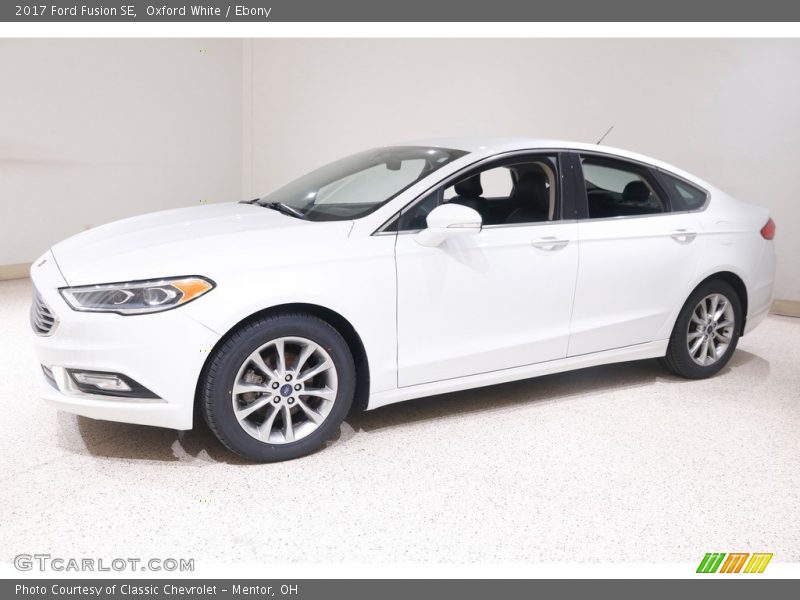 Oxford White / Ebony 2017 Ford Fusion SE