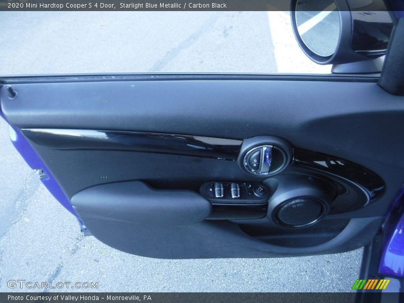 Starlight Blue Metallic / Carbon Black 2020 Mini Hardtop Cooper S 4 Door
