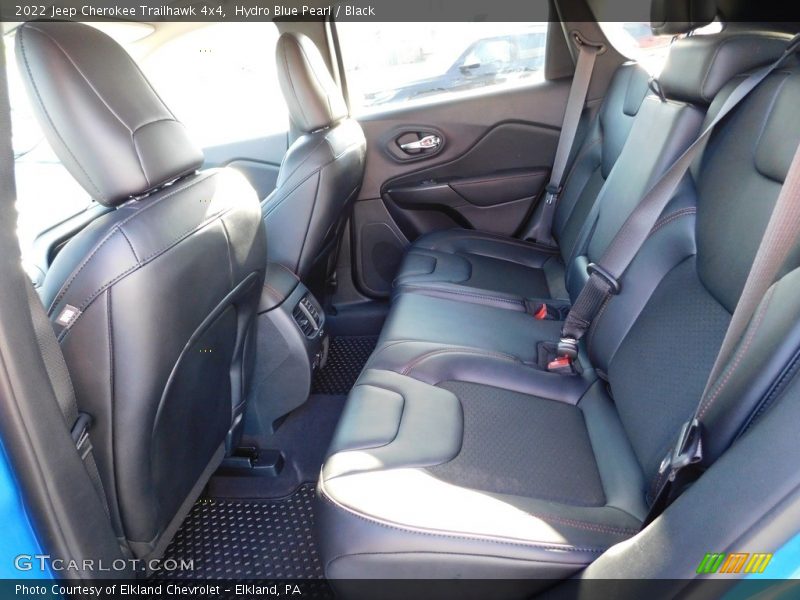 Hydro Blue Pearl / Black 2022 Jeep Cherokee Trailhawk 4x4