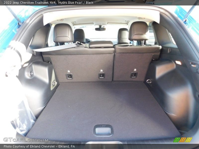 Hydro Blue Pearl / Black 2022 Jeep Cherokee Trailhawk 4x4