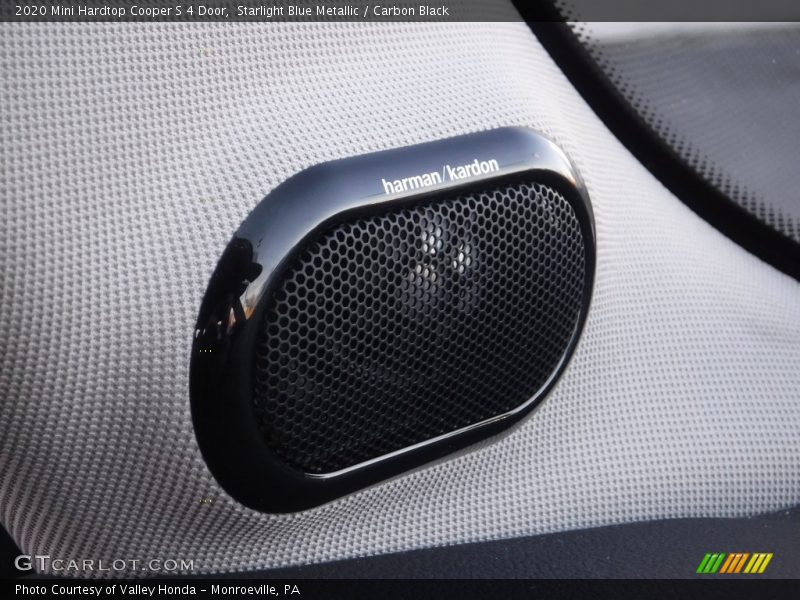 Starlight Blue Metallic / Carbon Black 2020 Mini Hardtop Cooper S 4 Door