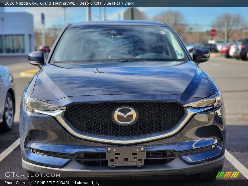 Deep Crystal Blue Mica / Black 2020 Mazda CX-5 Grand Touring AWD