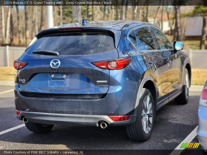 Deep Crystal Blue Mica / Black 2020 Mazda CX-5 Grand Touring AWD