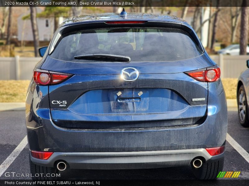 Deep Crystal Blue Mica / Black 2020 Mazda CX-5 Grand Touring AWD