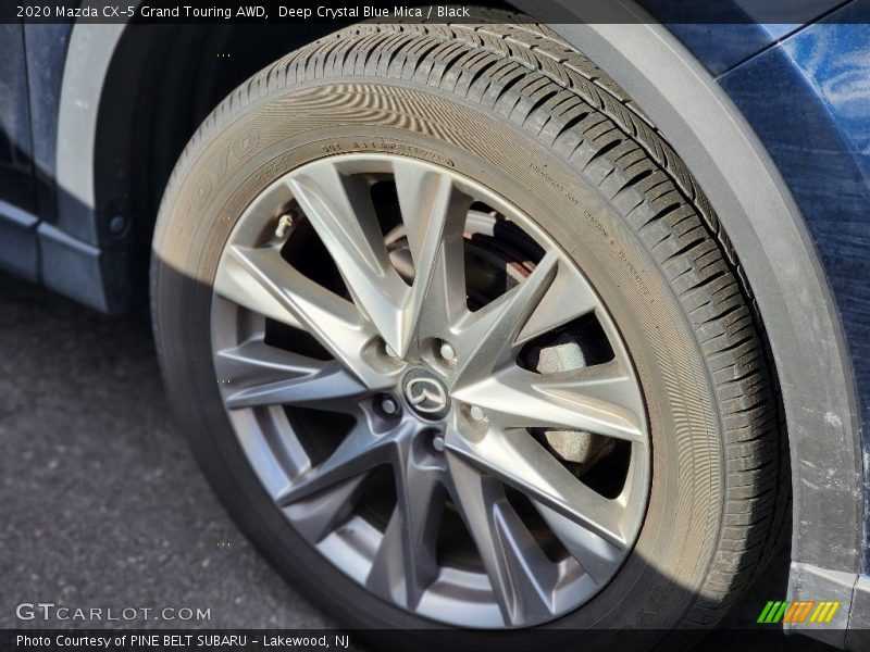 Deep Crystal Blue Mica / Black 2020 Mazda CX-5 Grand Touring AWD