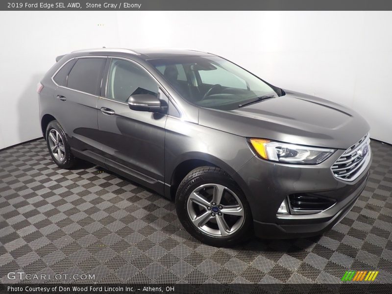 Stone Gray / Ebony 2019 Ford Edge SEL AWD