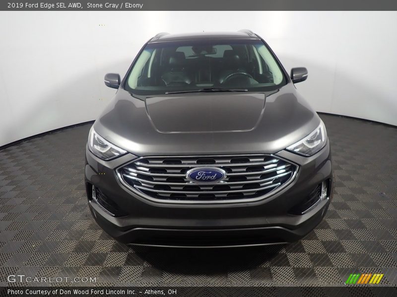 Stone Gray / Ebony 2019 Ford Edge SEL AWD