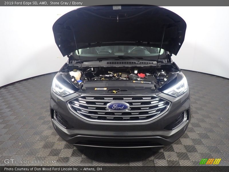 Stone Gray / Ebony 2019 Ford Edge SEL AWD