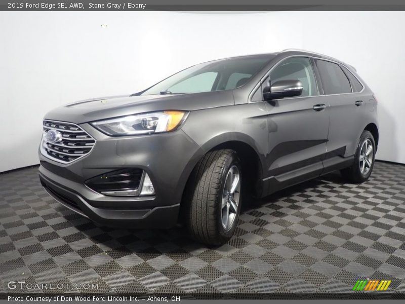 Stone Gray / Ebony 2019 Ford Edge SEL AWD