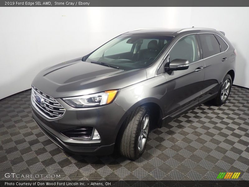 Stone Gray / Ebony 2019 Ford Edge SEL AWD