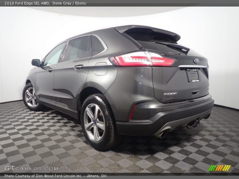 Stone Gray / Ebony 2019 Ford Edge SEL AWD