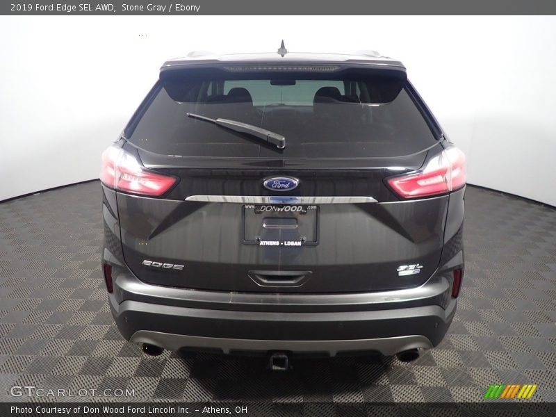 Stone Gray / Ebony 2019 Ford Edge SEL AWD