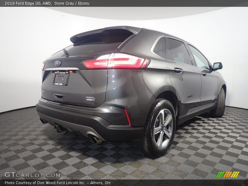Stone Gray / Ebony 2019 Ford Edge SEL AWD
