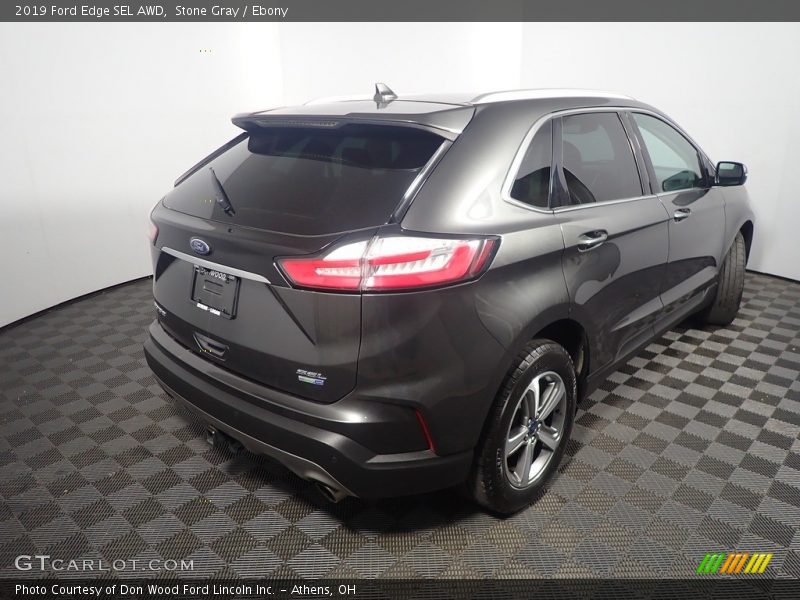 Stone Gray / Ebony 2019 Ford Edge SEL AWD