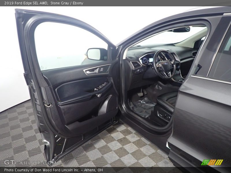 Stone Gray / Ebony 2019 Ford Edge SEL AWD