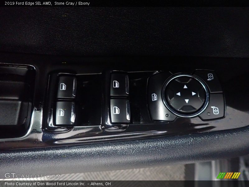 Stone Gray / Ebony 2019 Ford Edge SEL AWD