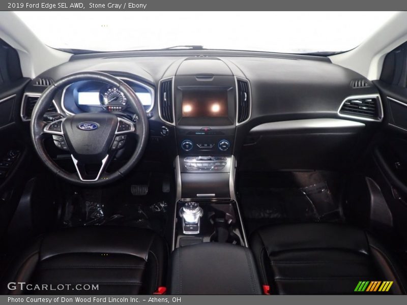 Stone Gray / Ebony 2019 Ford Edge SEL AWD