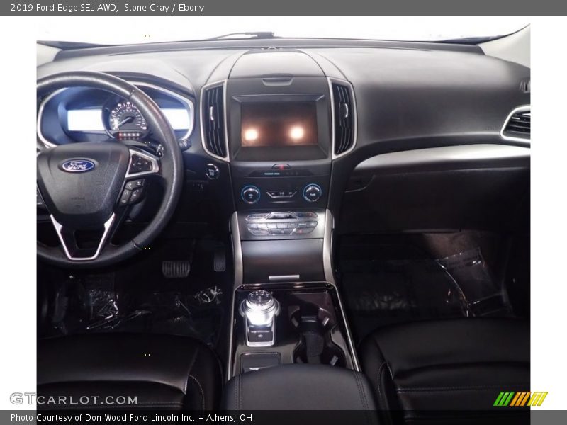 Stone Gray / Ebony 2019 Ford Edge SEL AWD