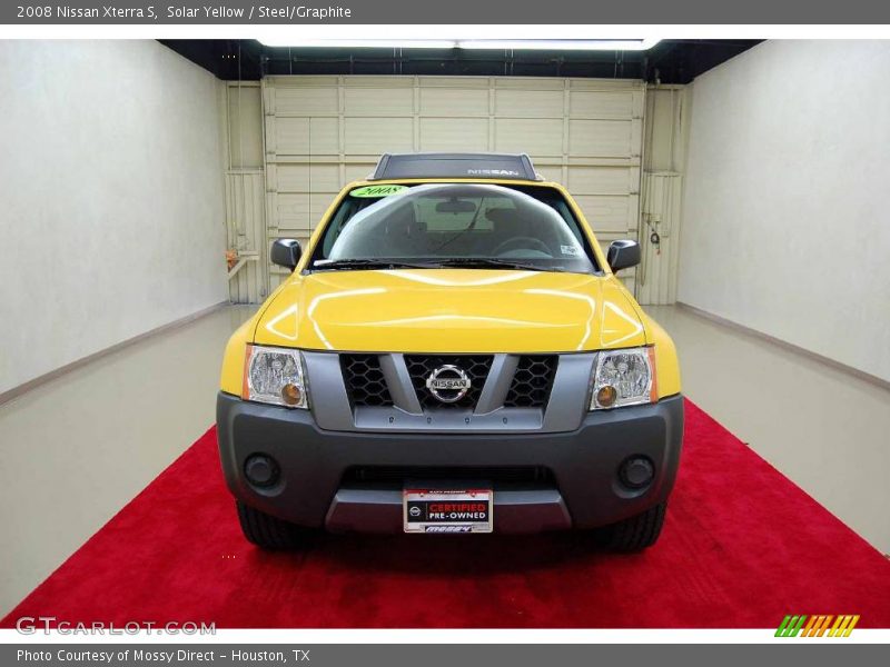 Solar Yellow / Steel/Graphite 2008 Nissan Xterra S