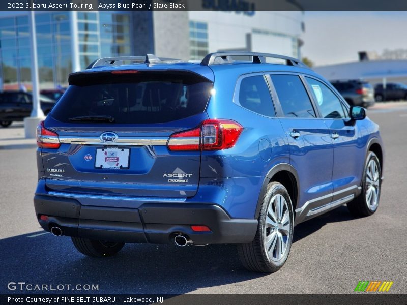 Abyss Blue Pearl / Slate Black 2022 Subaru Ascent Touring