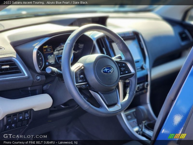Abyss Blue Pearl / Slate Black 2022 Subaru Ascent Touring