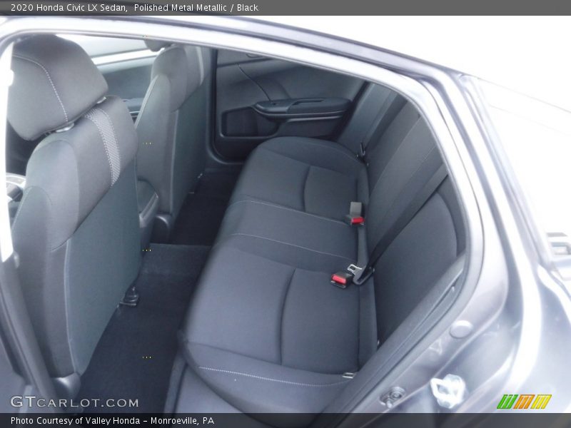 Polished Metal Metallic / Black 2020 Honda Civic LX Sedan