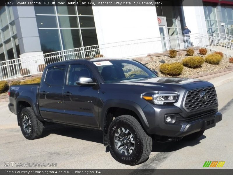 Magnetic Gray Metallic / Cement/Black 2022 Toyota Tacoma TRD Off Road Double Cab 4x4