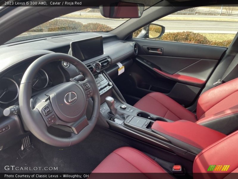 Front Seat of 2023 IS 300 AWD