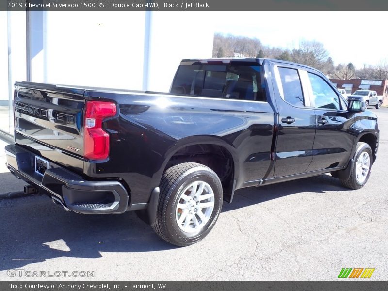 Black / Jet Black 2019 Chevrolet Silverado 1500 RST Double Cab 4WD