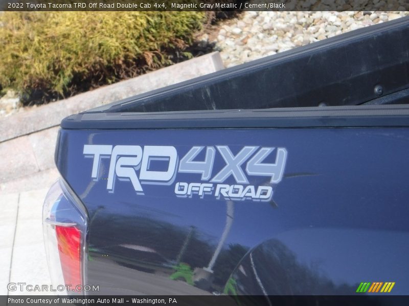 Magnetic Gray Metallic / Cement/Black 2022 Toyota Tacoma TRD Off Road Double Cab 4x4