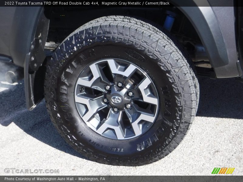Magnetic Gray Metallic / Cement/Black 2022 Toyota Tacoma TRD Off Road Double Cab 4x4