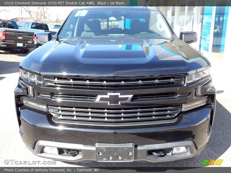Black / Jet Black 2019 Chevrolet Silverado 1500 RST Double Cab 4WD