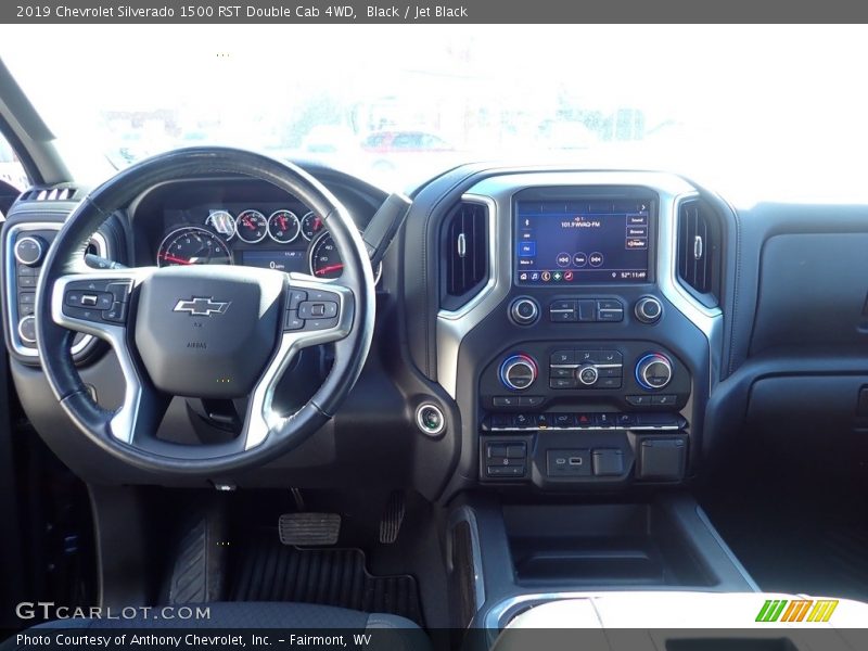 Black / Jet Black 2019 Chevrolet Silverado 1500 RST Double Cab 4WD