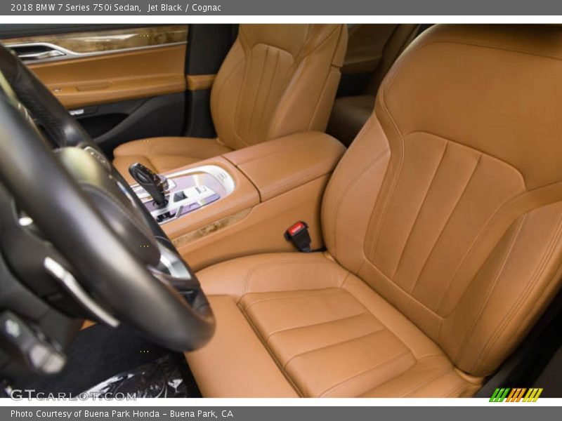 Front Seat of 2018 7 Series 750i Sedan